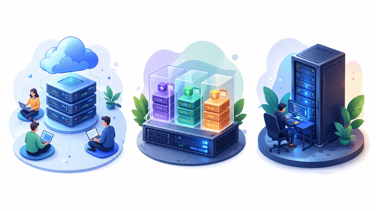 Cover image for Web Hosting Explained: Shared, VPS, and Dedicated Servers Made Simple